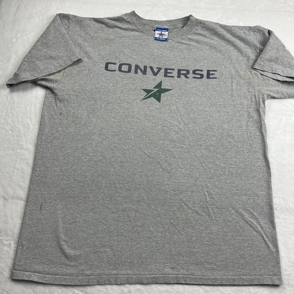 Converse Vintage Gray Single Stitch T-shirt 1990's Men's size XL